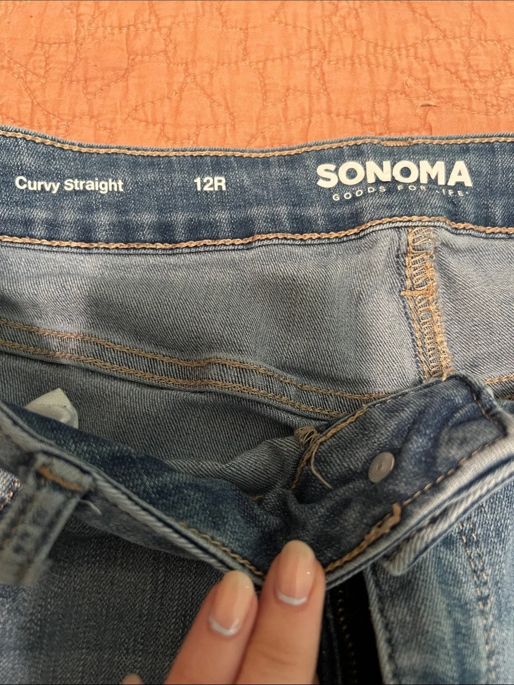 Sonoma Women’s Light Blue Straight Leg Jeans